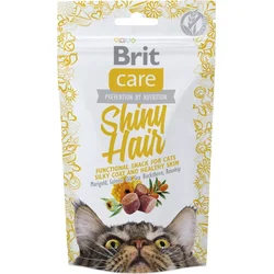 Brit Care Cat Snack Shiny Hair 50g pochúťky pre mačky