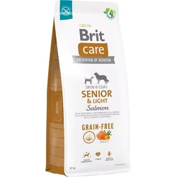 Brit Care Dog Grain-free Senior & Light, 12kg granule pro psy