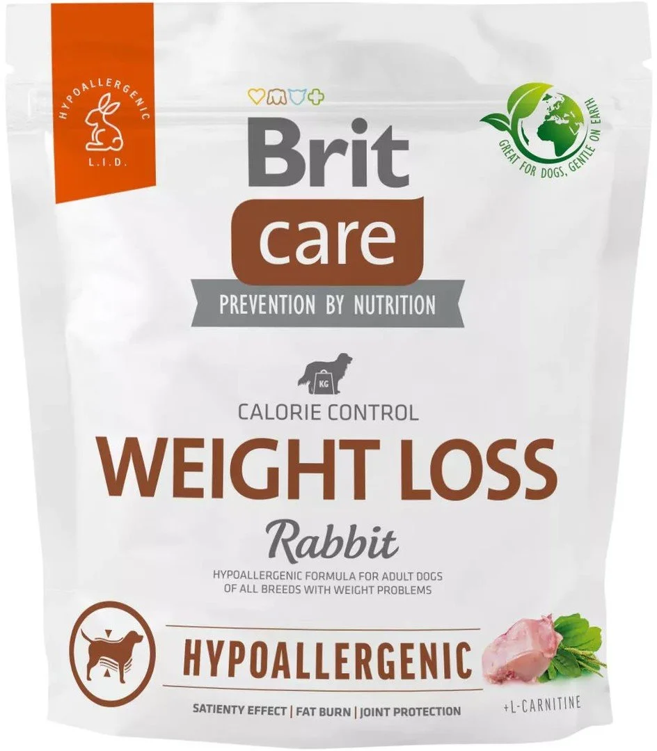 Brit Care Dog Hypoallergenic Weight Loss, 1kg granúl pre psy