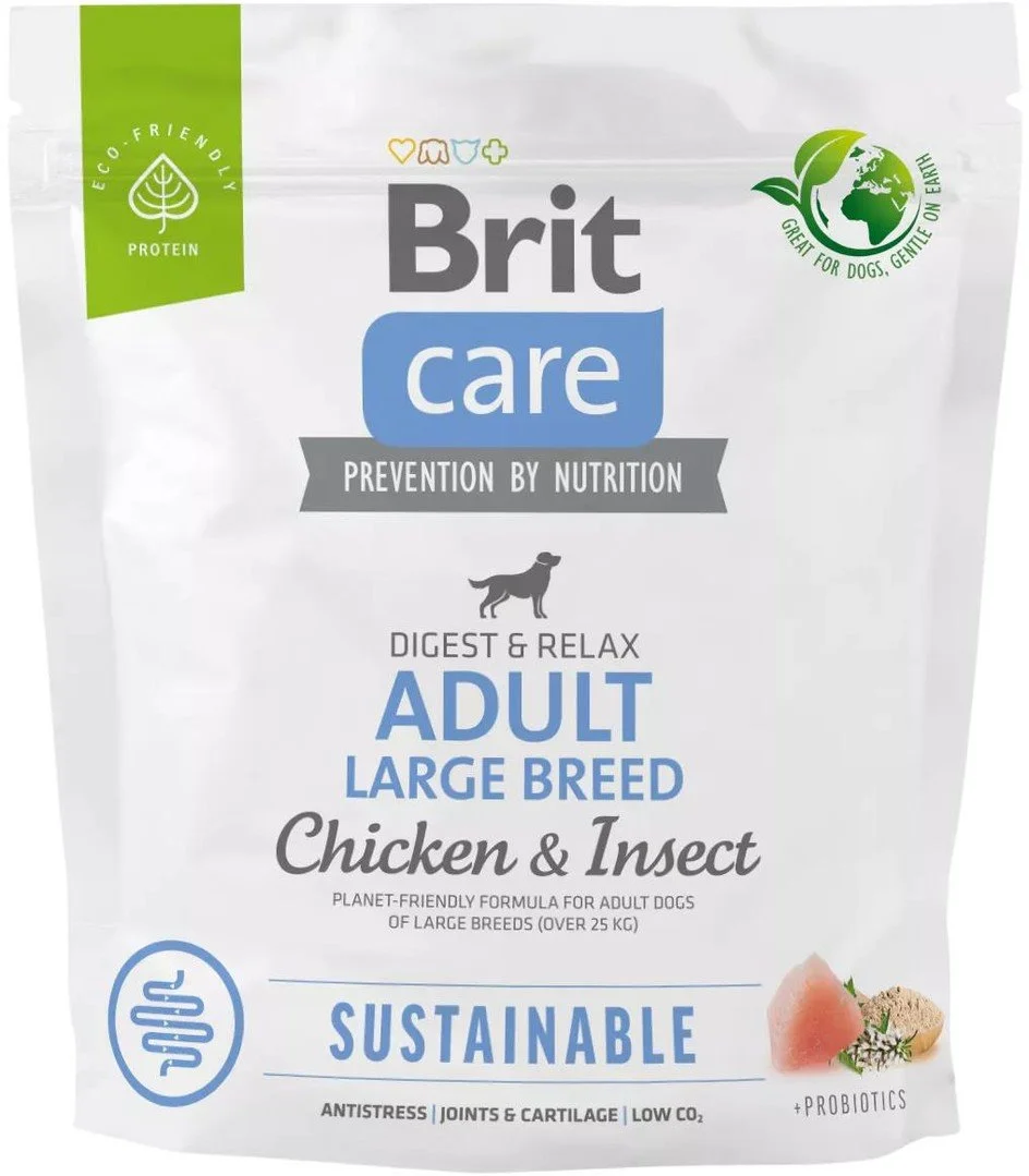 Brit Care Dog Sustainable Adult Large Breed, 1kg granúl pre psy