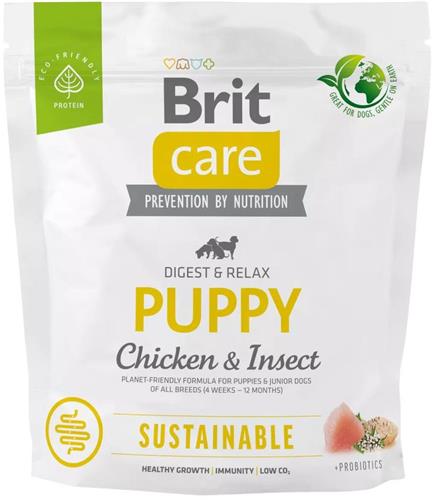 Brit Care Dog Sustainable Puppy, 1kg granule pro štěňata