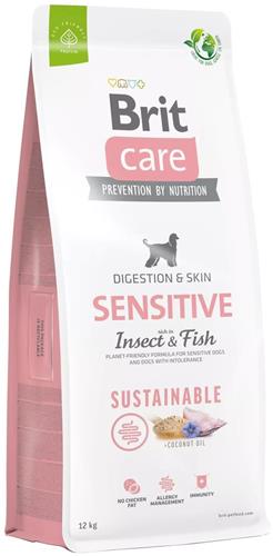 Brit Care Dog Sustainable Sensitive, 12kg granule pro psy