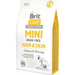Brit Care Mini Grain Free Hair & Skin 2kg granule pre psy