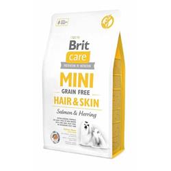 Brit Care Mini Grain Free Hair & Skin 2kg granule pro psy