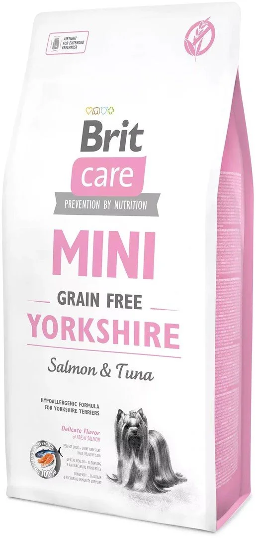 Brit Care Mini Grain Free Yorkshire 7 kg granúl pre psy