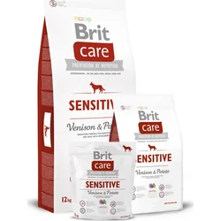 BRIT Care Sensitive Venison & Potato, granule pro psy, 3kg
