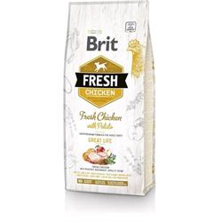 Brit Fresh Chicken with Potato Adult Great Life 12kg granule pro psy