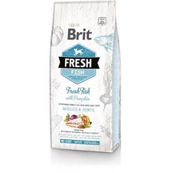 Brit Fresh Fish with Pumpkin Adult Large 12kg granule pro psy