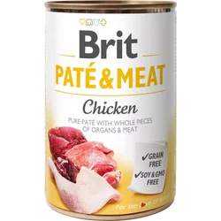 Brit Paté & Meat Chicken 400g konzerva pro psy