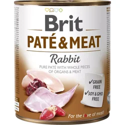 Brit Paté & Meat Rabbit 800g konzerva pro psy
