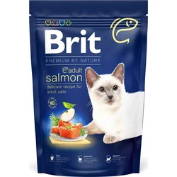 Brit Premium by Nature Cat. Adult Salmon, 1,5kg granule pro kočky