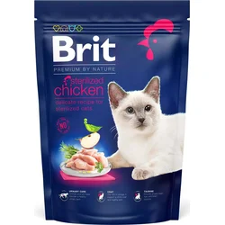 Brit Premium by Nature Cat. Sterilizované kuracie mäso, 800 g granúl pre mačky