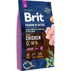 Brit Premium by Nature Junior S 8kg granule pro štěňata