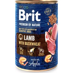 Brit Premium by Nature Lamb with Buckwheat 400g konzerva pro psy
