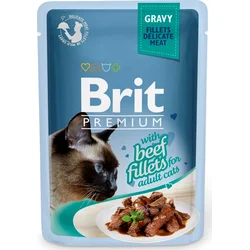 BRIT Premium Gravy Hovädzie filé 85g