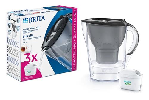 Brita Filtrační konvice Marella 2,4l grafit + 3x MX Pro PO 2024