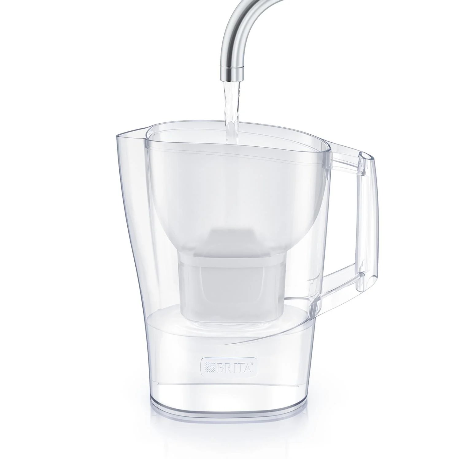 Brita Starter pack filtrační konvice Aluna, bílá + vodní filtry 3x MX Pro PO 2024