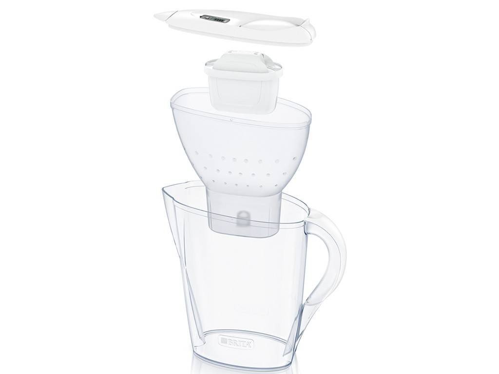 Brita Starter pack Marella, černá + 3 vodní filtry Maxtra+ Pure Performance