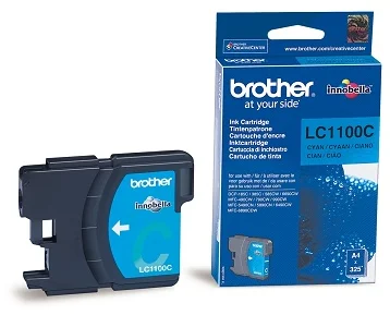 Brother atrament LC-1100C cyan (325 strán) - originálne LC1100C