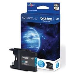 Brother atrament LC-1280XLC, cyan (1200 strán) - originálne LC1280XLC