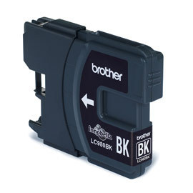 Brother atrament LC-980BK, black (300 strán) - originálne LC980BK