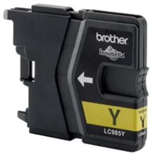 Brother atrament LC-985Y (atrament žltý, 260 str.@ 5%, draft) - originálne LC985Y