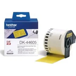 Brother DK-44605 papírová role žlutá 62mm x 30,48m - ROZBALENO