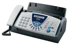Brother FAX-T104, telefon/fax, paměť 512kB, tepelný tisk, na kancelářský papír, ADF