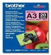 Brother fotopapier A3 lesklý, 20 listov, 260g BP71GA3