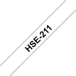 Brother HSe-211, bužírka bílá / černá (5,8 mm) HSE211 - Cartridge inkoustové