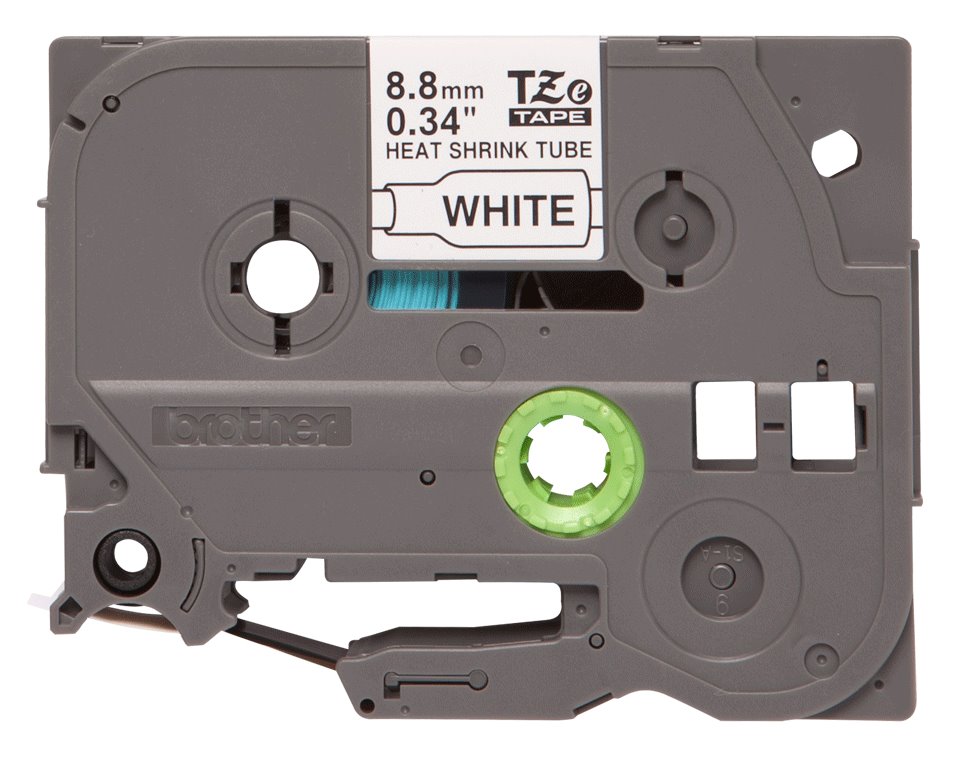 Brother HSe-221, bužírka biela / čierna (9 mm) HSE221