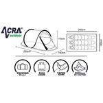 BROTHER ST01 Samostatný stan pre 3 osoby