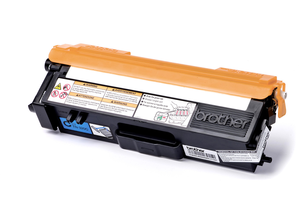 Brother toner TN-320C cyan, (1.500 strán) - originálne TN320C