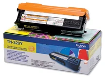 Brother toner TN-320Y yellow, (1.500 stran) - originální - ROZBALENO