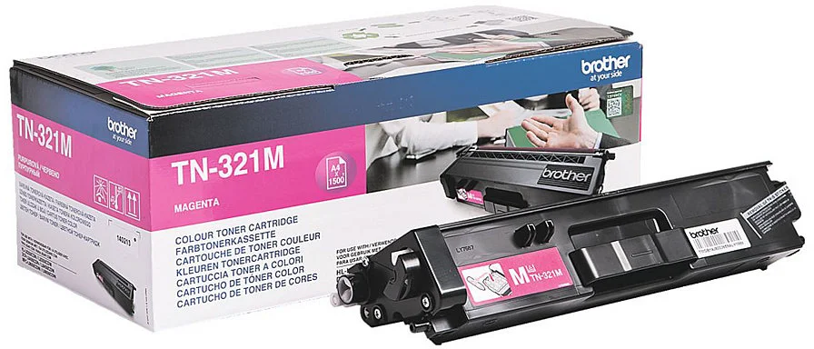 Brother toner TN-321M, magenta (1 500 strán) - originálne TN321M