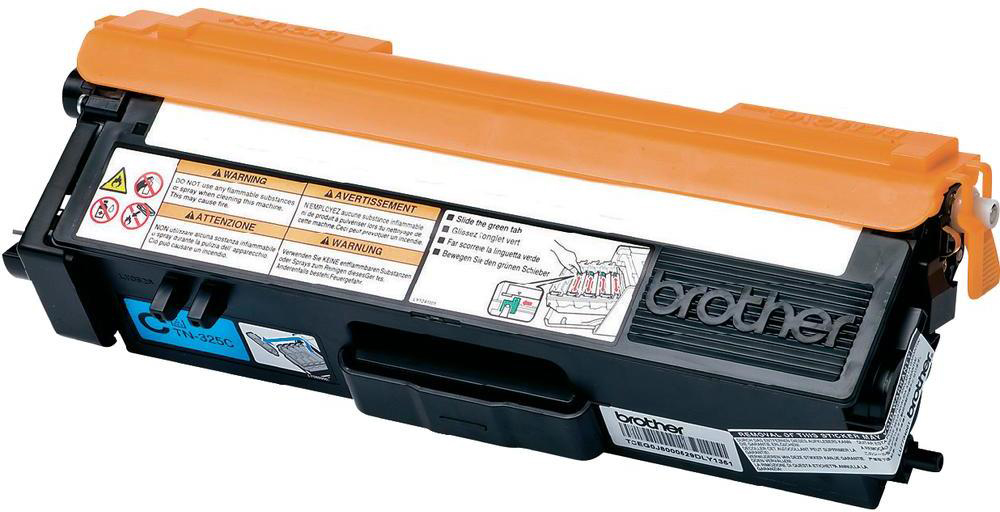 Brother toner TN-325C, cyan (3,500 strán) - originálne TN325C