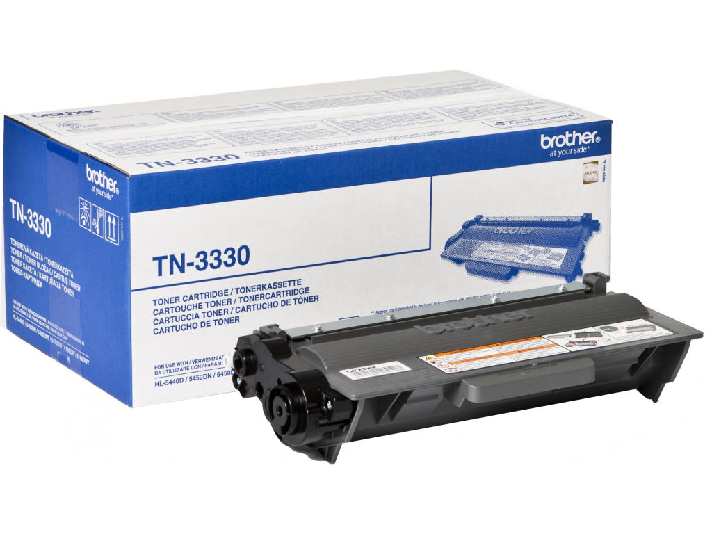 Brother toner TN-3330 (HL-54xx, HL-6180, 3 000 str. A4) - originálne TN3330