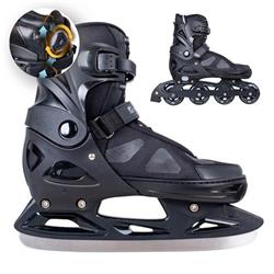 Brusle 2v1 s utahovacím kolečkem inSPORTline Noctys - XL (43-46)