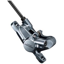 Brzdový třmen SHIMANO DEORE BR-MT6000 přední/zadní polymer stříbrná