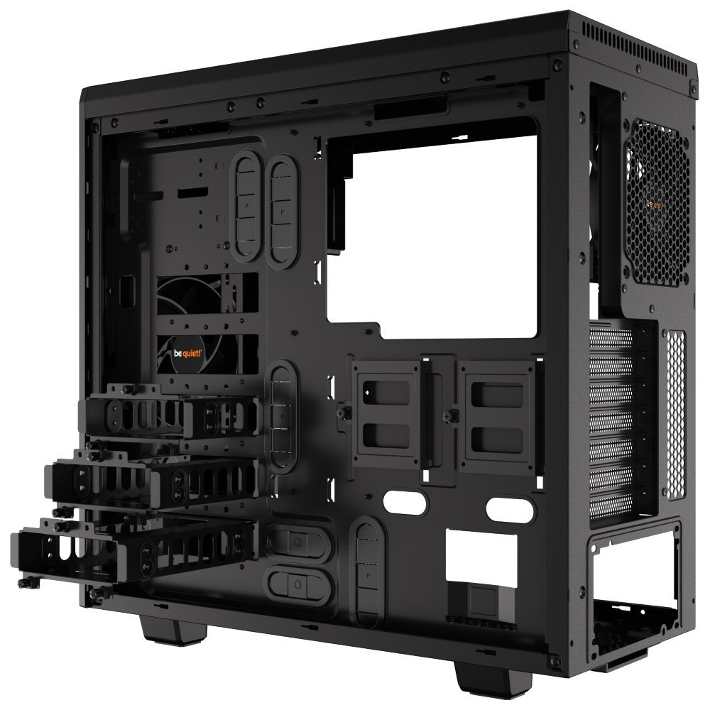 Buďte ticho! Pure Base 600 Window Black