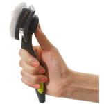 Buster Coat Brush samočistiaca mäkká kefa S
