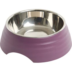 Buster Miska melamin Frosted Ripple Bowl 350ml fialová