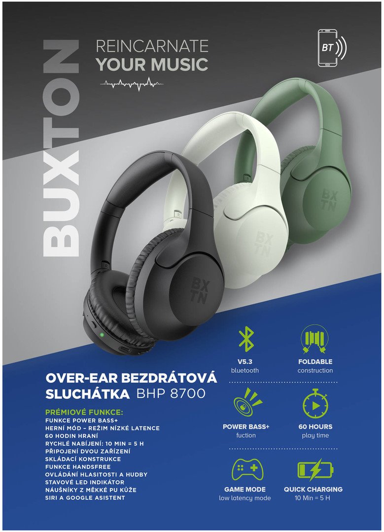 BUXTON BHP 8700 BLACK