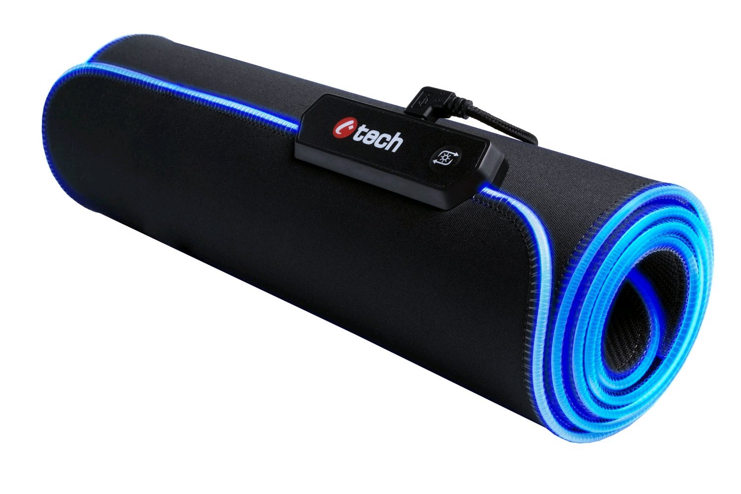C-TECH ANTHEA LED XL, herná podložka pod myš