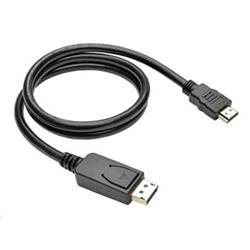 C-TECH DisplayPort na HDMI, 3m, černý CB-DP-HDMI-3 - Kabely + redukce