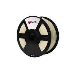 C-TECH filament ABS 1.75mm 1kg, transparentní 3DF-ABS1.75-CL