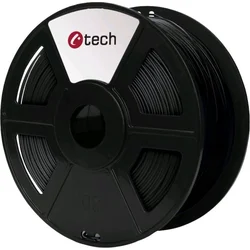 C-TECH filament PLA 1.75mm 1kg, černá