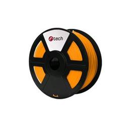 C-TECH filament PLA 1.75mm 1kg, oranžová 3DF-PLA1.75-O