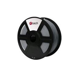 C-TECH filament PLA 1.75mm 1kg, světle šedá 3DF-PLA1.75-LG - Náplně do 3D tiskárny