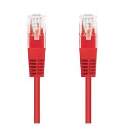 C-TECH kabel patch cord Cat5e, UTP, červená, 2m